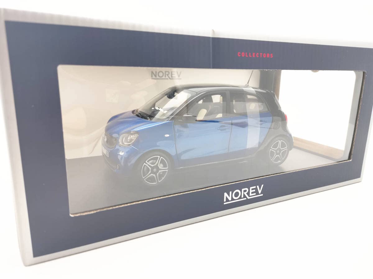 Amazon | ノレブ 1/18 スマート Smart Forfour 青 | ミニカー